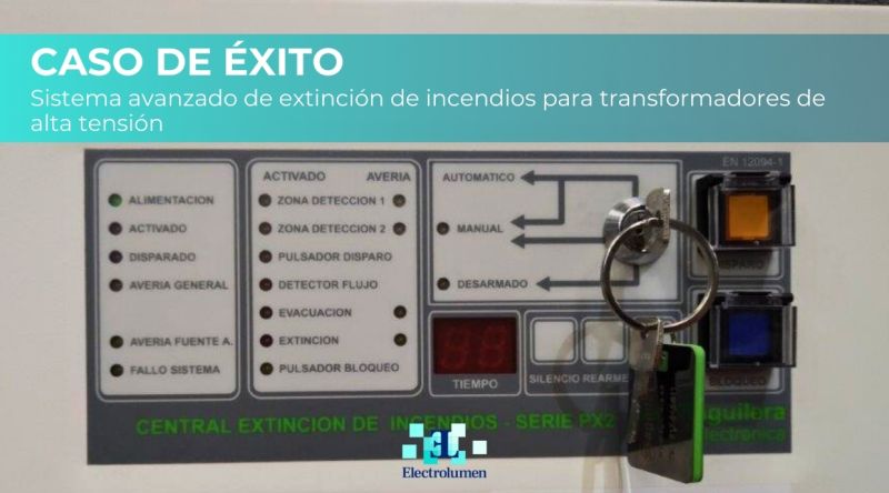 Sistema de extinción de incendios